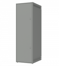 Антивандальный напольный шкаф BASGUARD серого цвета