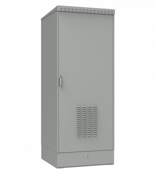 Всепогодный климатический шкаф IP55 серого цвета