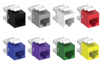 Цветные модули Keystone Категории 6 UTP