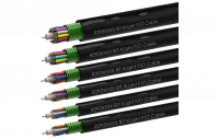 Оптические кабели MLT со стальной броней и тросом