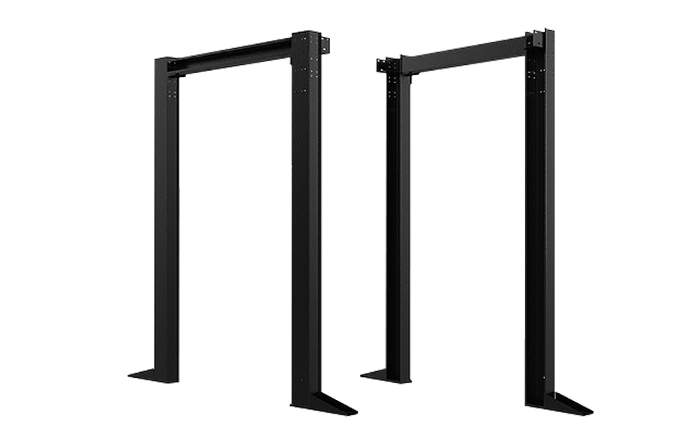 Опорные рамы коридора