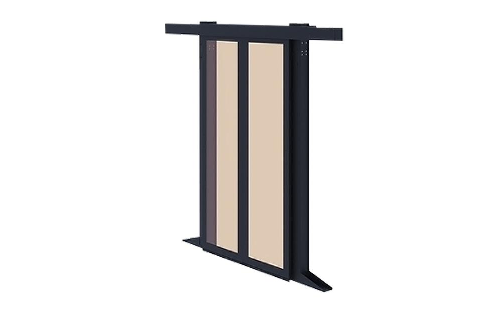 Раздвижные двери коридора