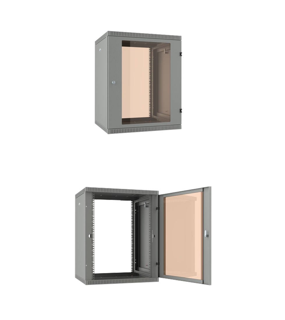 Настенный шкаф Wallcab с облегченной конструкцией (серый)