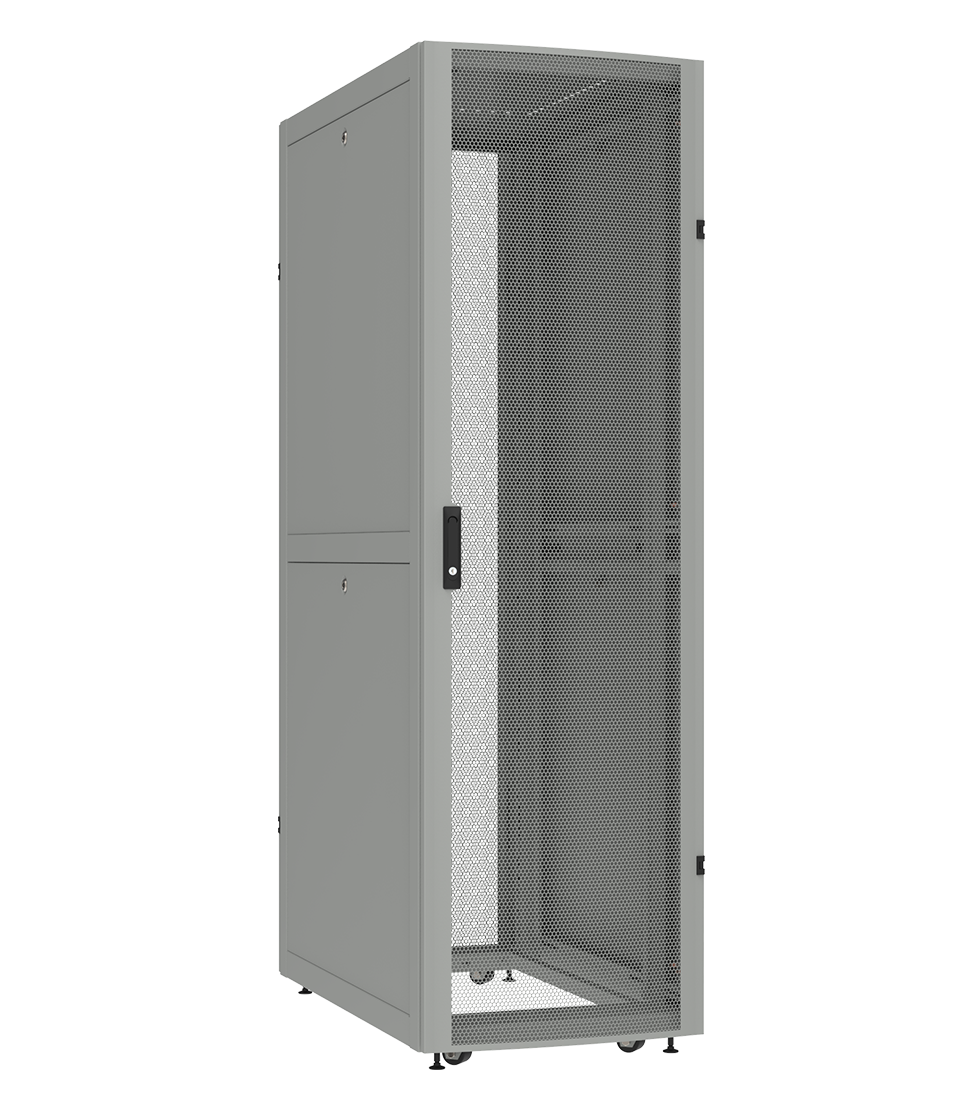 Серверный шкаф серии Level 3 SERV черного цвета (RAL 7035)