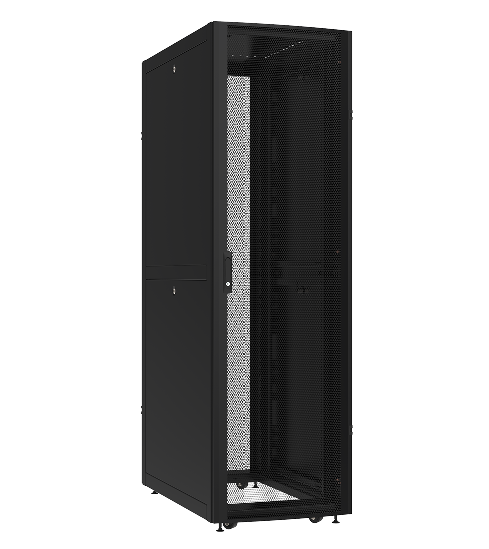 Серверный шкаф серии Level 3 SERV черного цвета (RAL 9005)