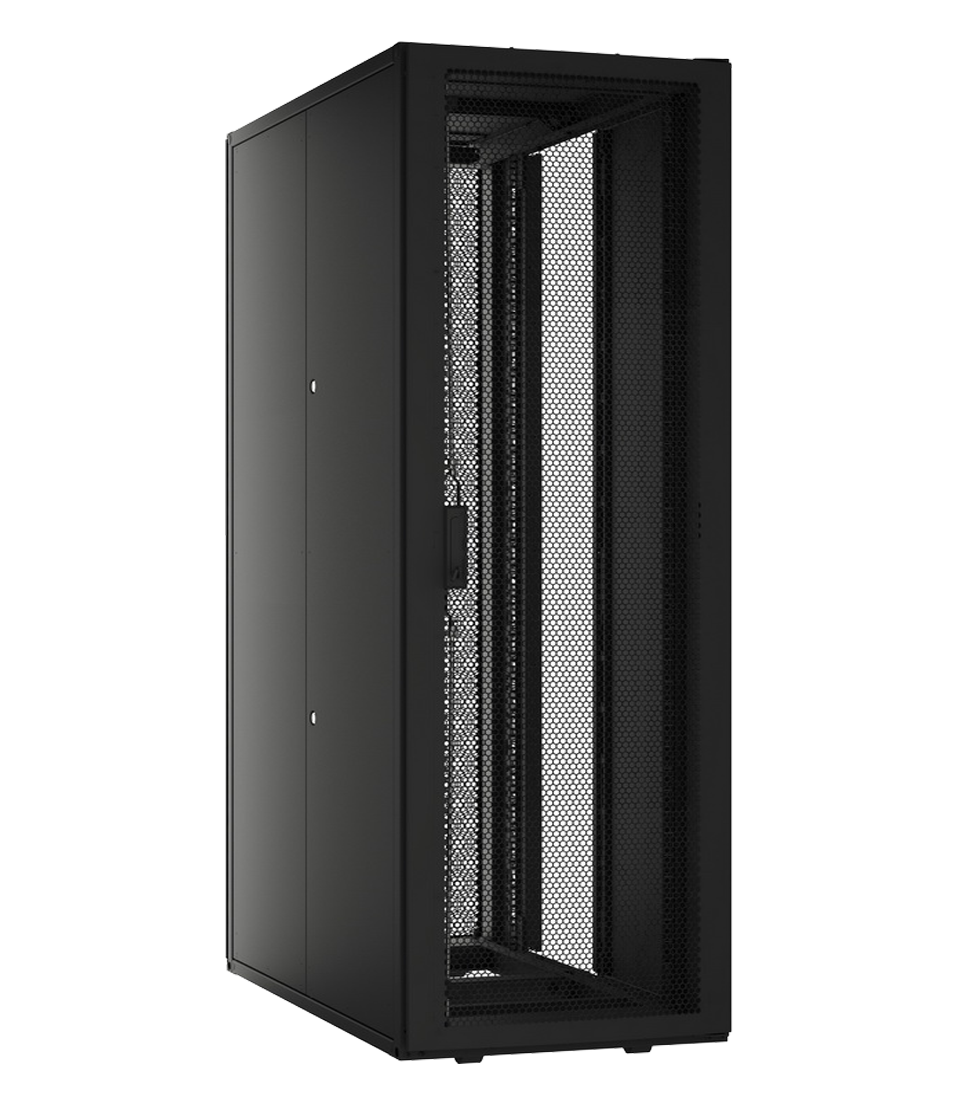 Серверный шкаф серии RMS черного цвета