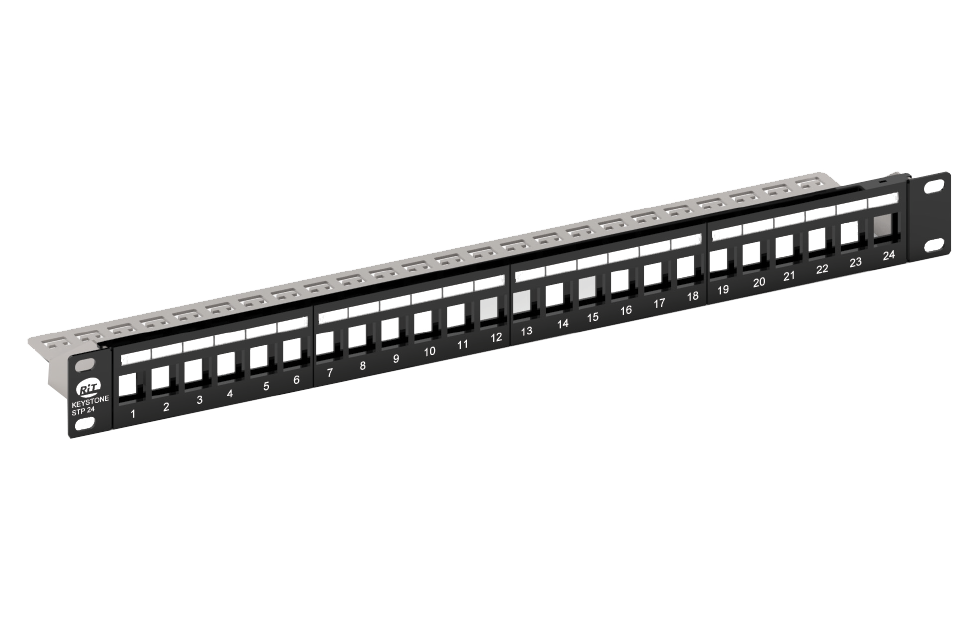 Наборная патч-панель на 24 порта, STP