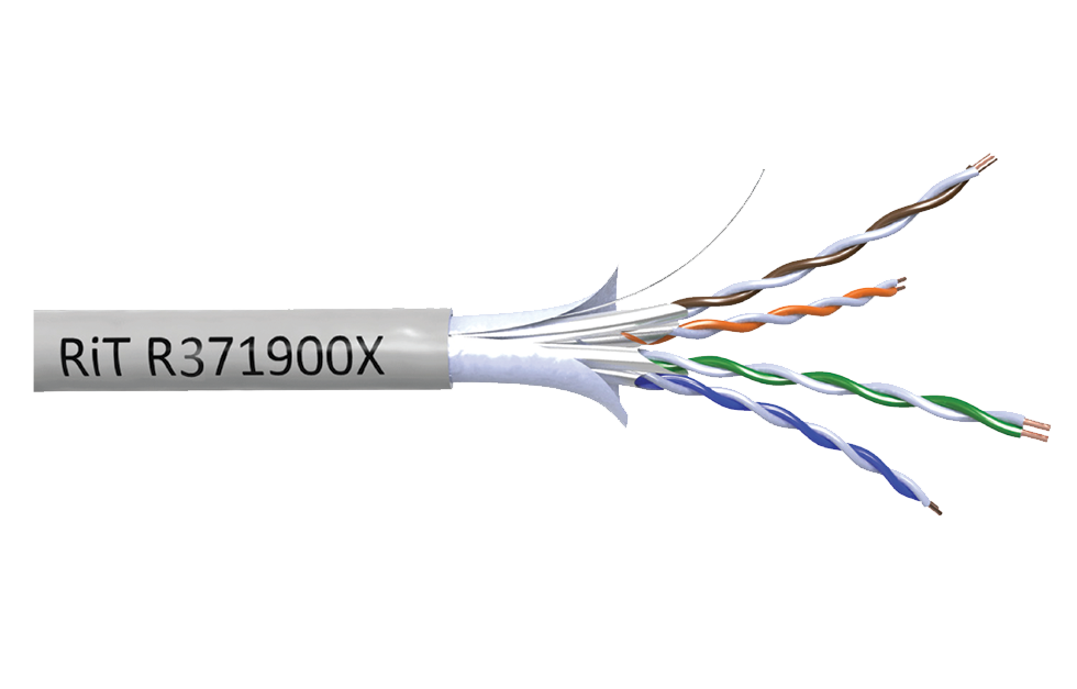 Экранированный медный кабель Категории 7 F/FTP