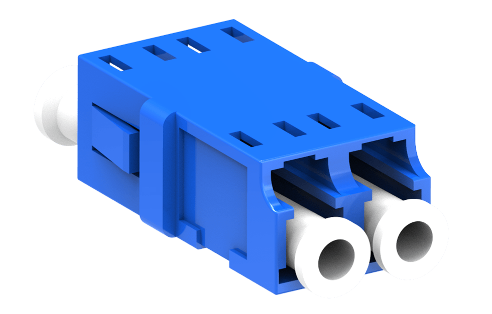 Волоконно-оптический адаптер LC Duplex SM (керамика)