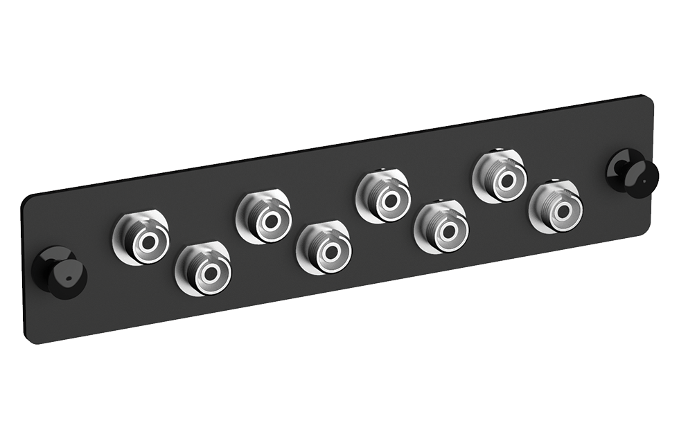 Адаптерная планка Xlight FOMP с 8 коннекторами FC SM/MM UPC