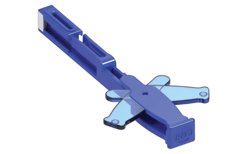 Ручка-толкатель со встроенным кабельным органайзером