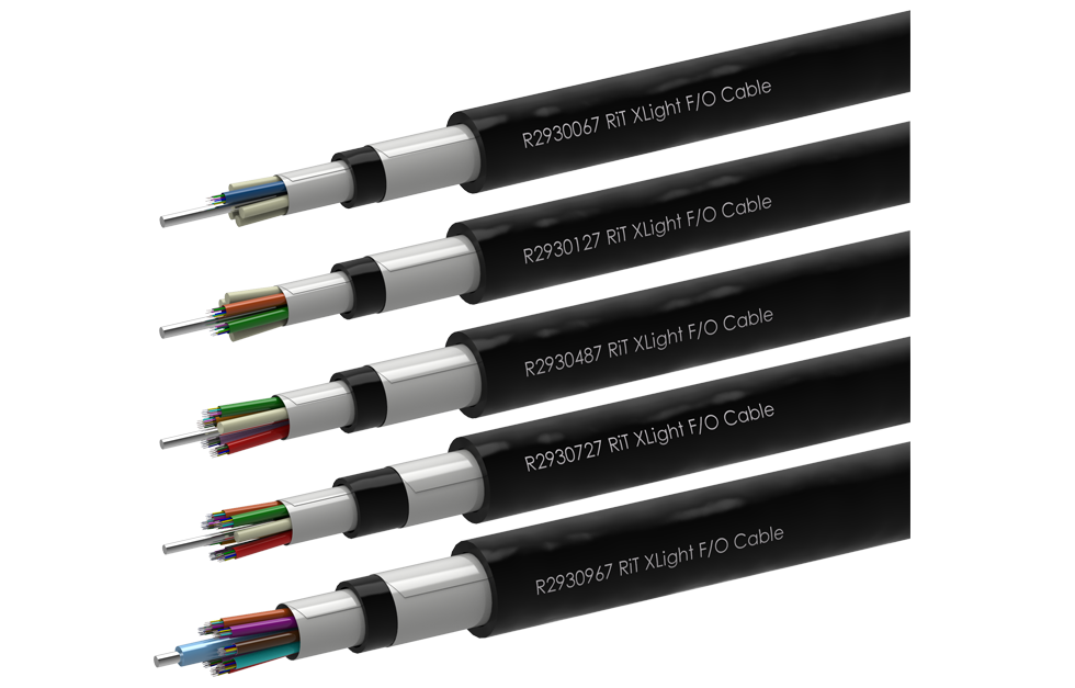 Оптические кабели с двойной оболочкой и стальной броней, для прокладки в грунте