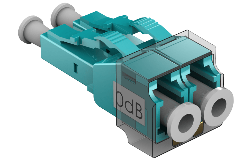 ID метка PatchView+ на вилке LC Duplex MM