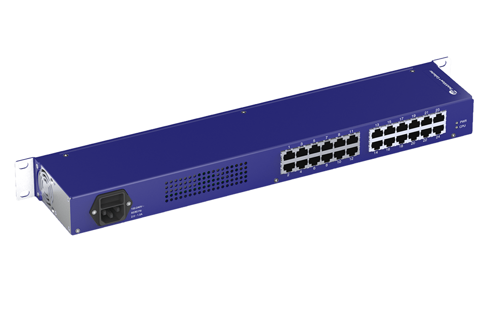 Коллектор интеллектуальной кабельной системы PatchView+ (вид сзади)