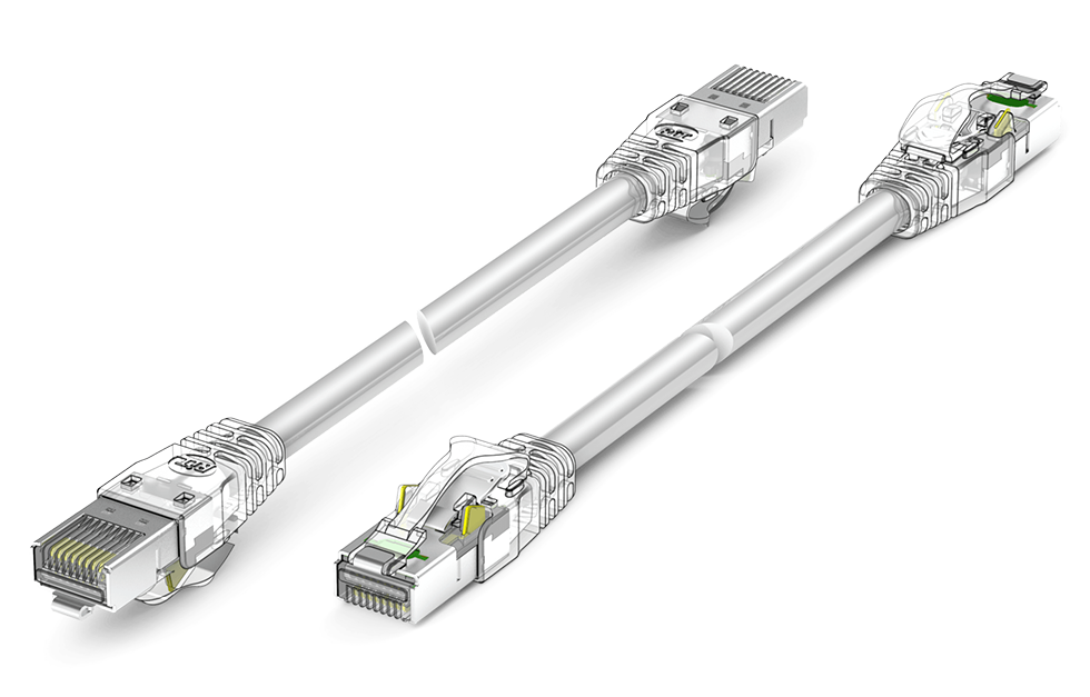 Патч-корд PatchView+ Категории 6A S/FTP для интер-коннекта
