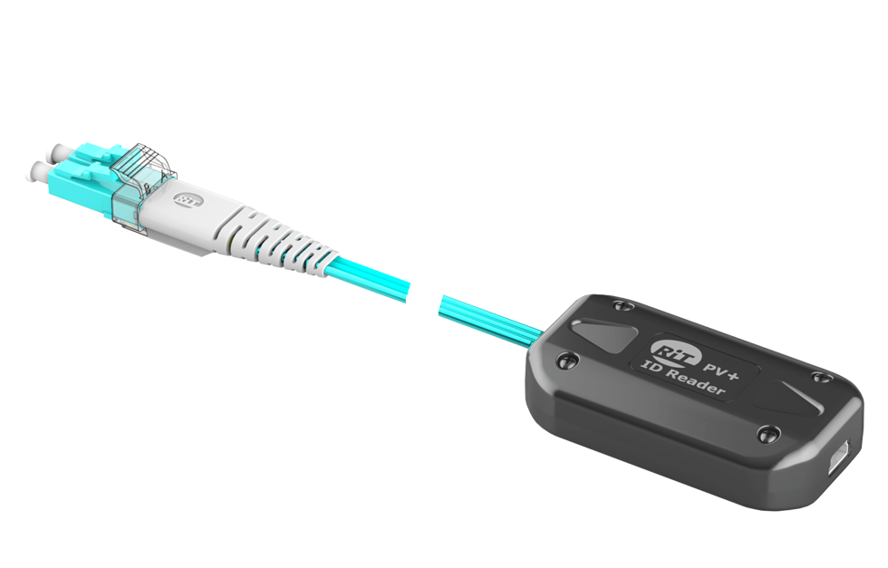 Считыватель ID меток с коннектором LC Duplex для оптической интеллектуальной кабельной системы PatchView+