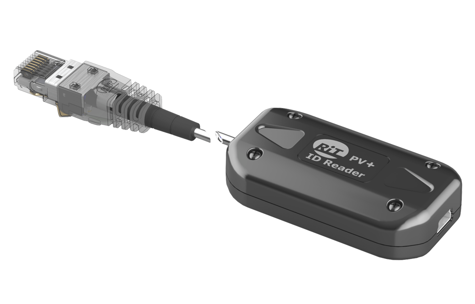 Считыватель ID меток с коннектором RJ-45 для медной интеллектуальной кабельной системы PatchView+